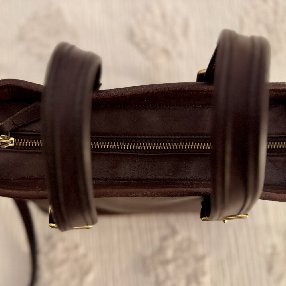 [VINTAGE] 1998 Coach Legacy Satchel (#9063), Mahogany - Picture 6 of 8